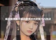 端游棋牌游戏端游棋牌游戏的魅力与挑战