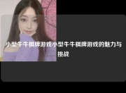 小型牛牛棋牌游戏小型牛牛棋牌游戏的魅力与挑战