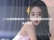 二八杠赌博棋牌游戏二八杠赌博棋牌游戏的起源与演变